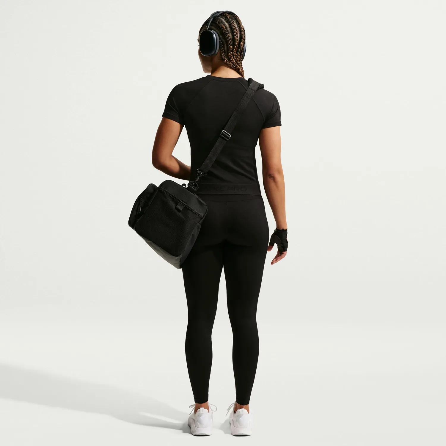 Nike Pro Seamless T-shirt Donna XXS Nera Dri-Fit