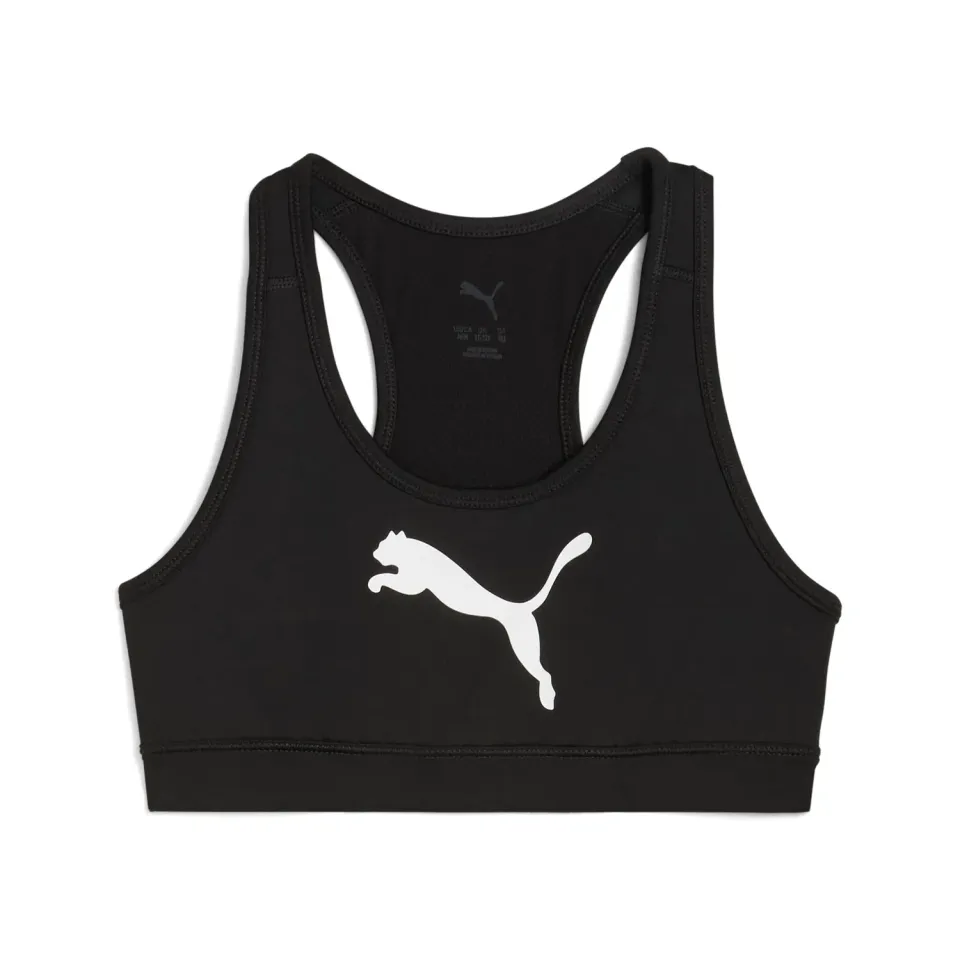 Puma Tad Ess Bra G top sportivo bambina nero 140