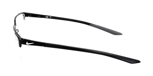 Nike 8054N occhiali da sole nero satinato metallo