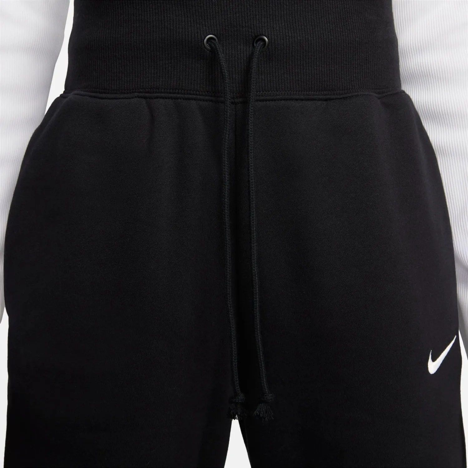 Nike Phoenix Fleece HR Wide pantaloni donna XS Tall