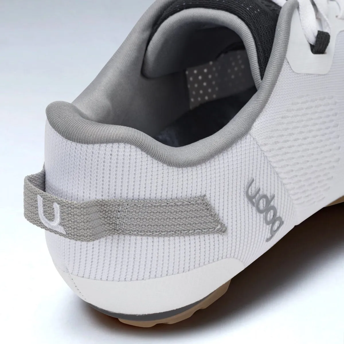 Udog Distanza scarpe gravel Total White SPD