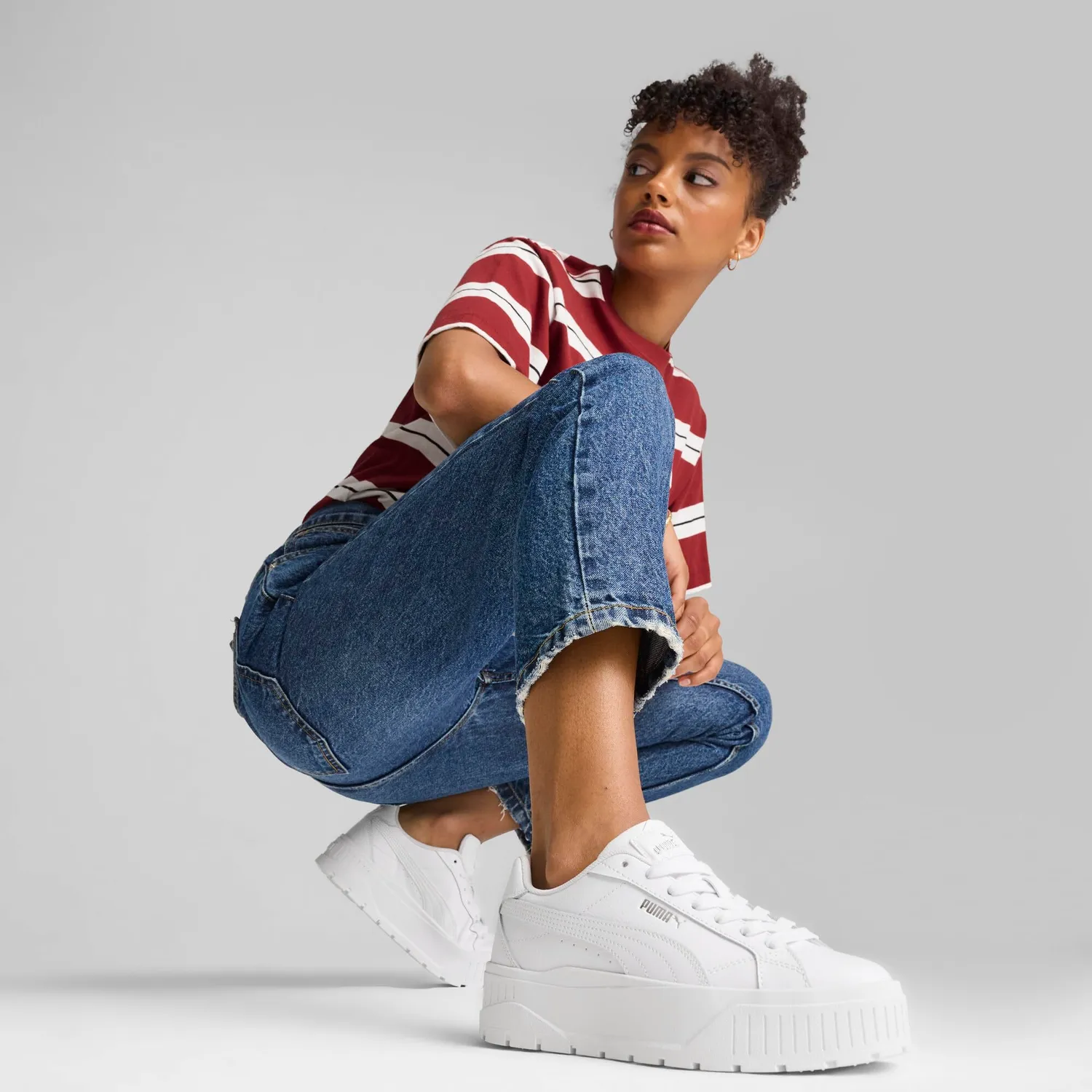 Puma Karmen II L sneakers donna platform pelle