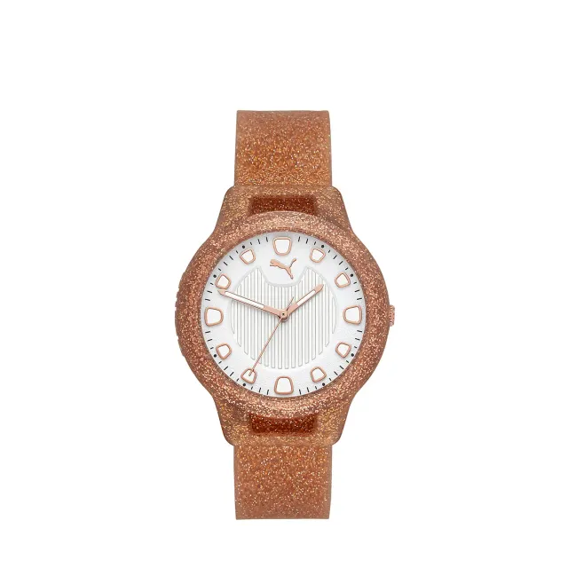 Puma Reset P1002 orologio donna oro rosa silicone