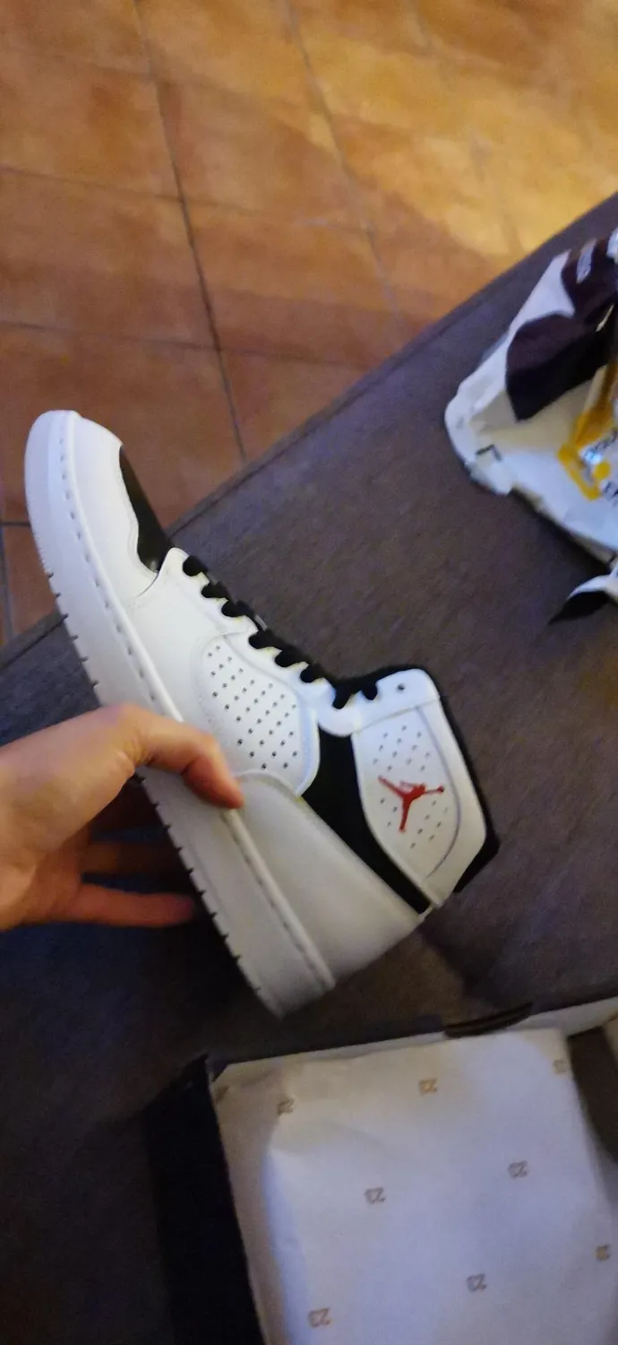 Nike Air Flight Lite Mid sneaker uomo nabuk