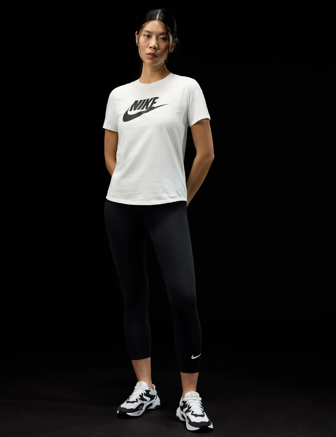 Nike Classics 7/8 leggings donna neri vita alta