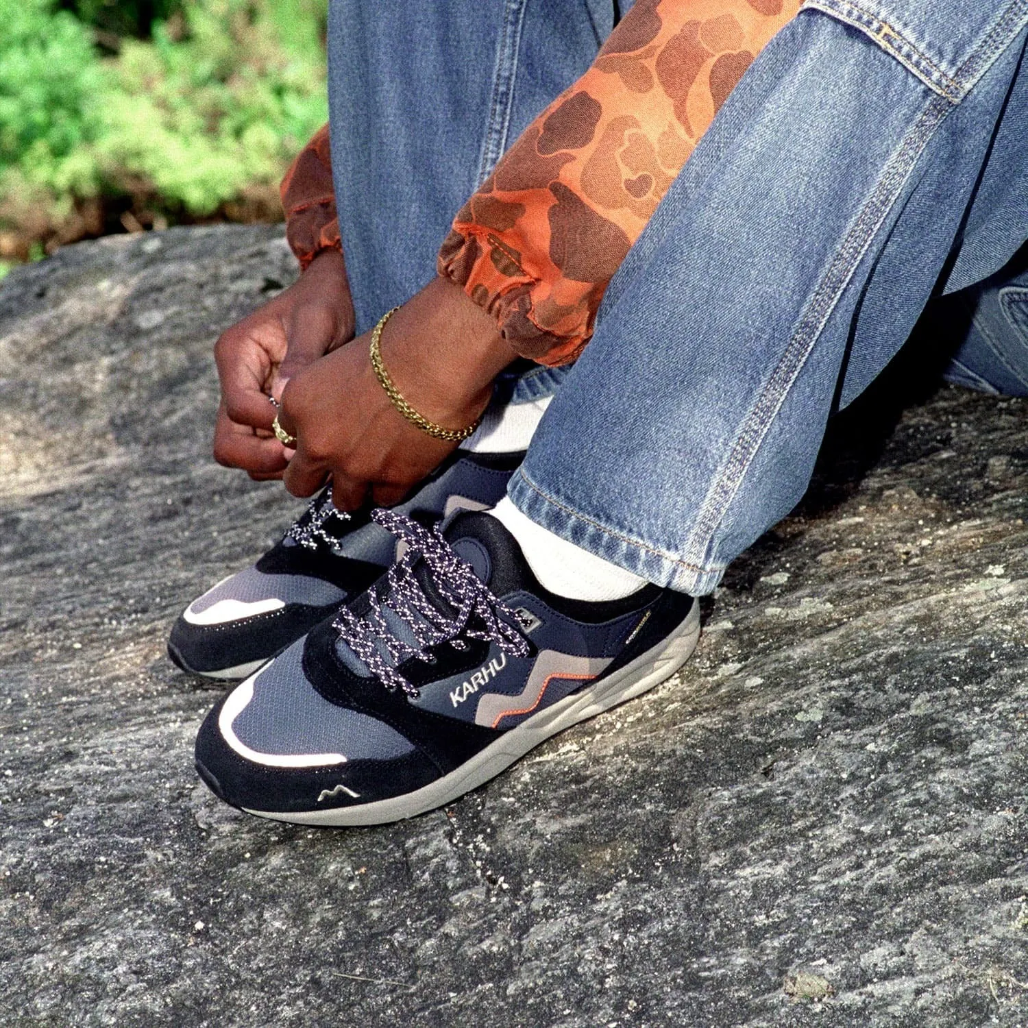 Karhu Aria 95 sneakers Caviar Vintage Khaki idrorepellenti