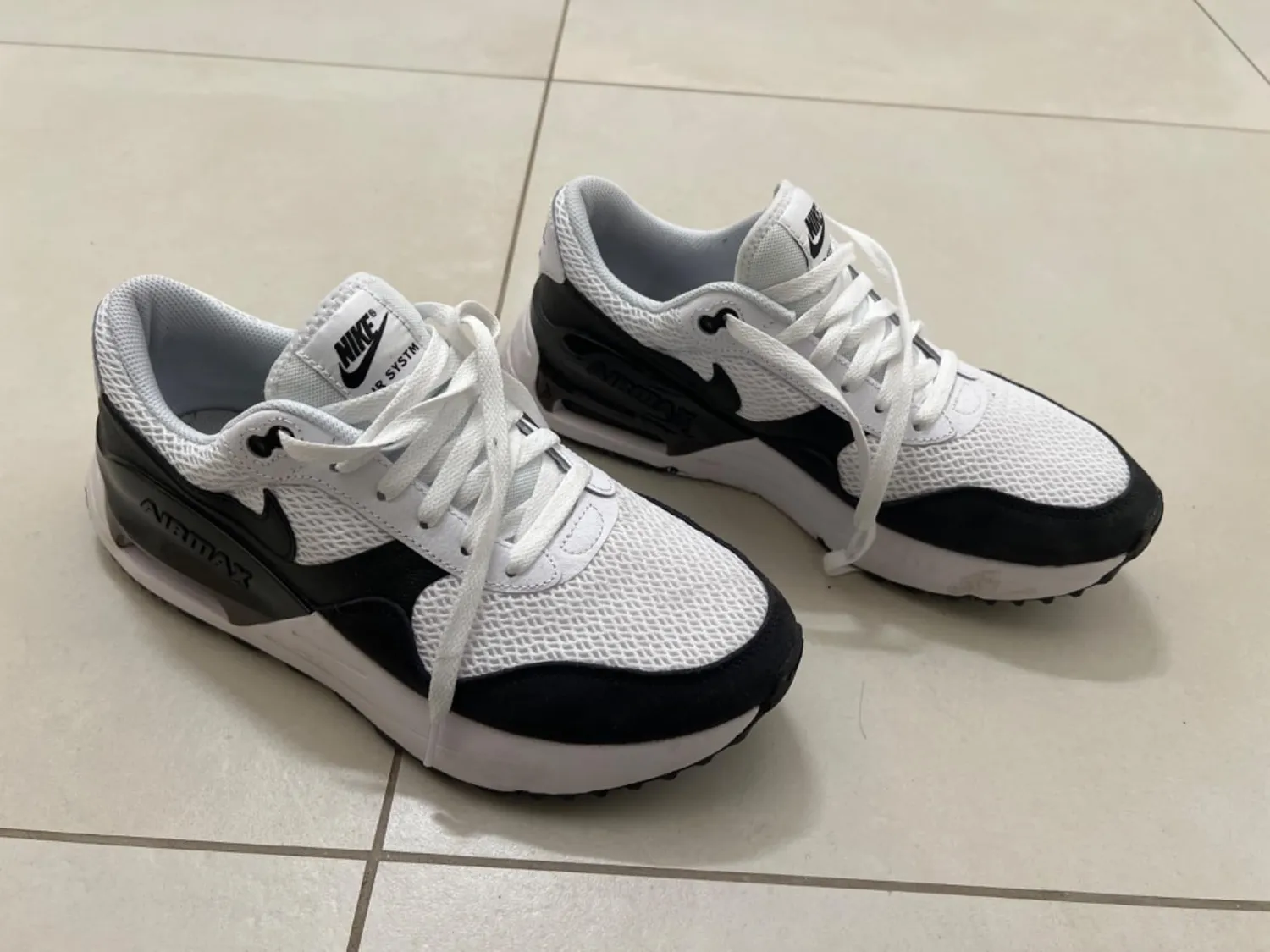 Nike Air Max SYSTM sneakers ragazzi grigio 006