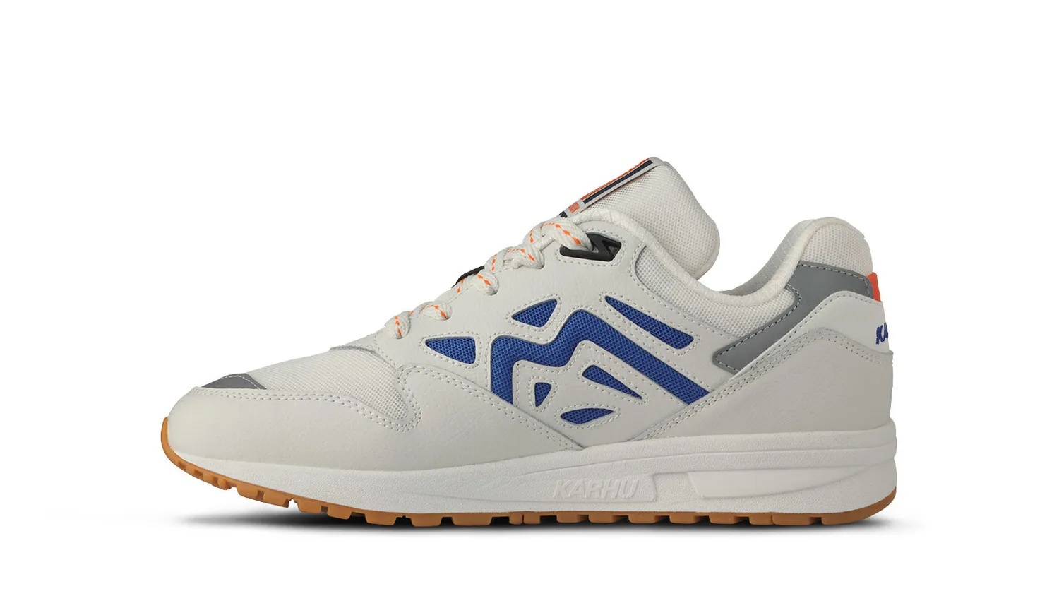 Karhu Legacy 96 sneakers Blanc de Blanc Dazzling Blue pelle