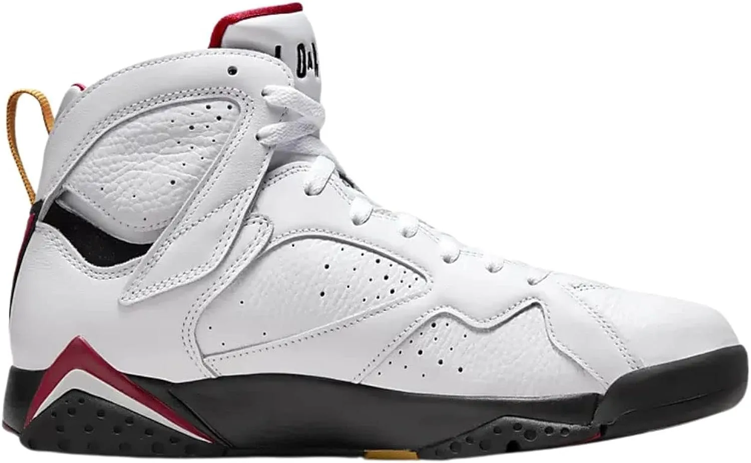 Jordan 7 Retro sneakers uomo bianco cardinal red