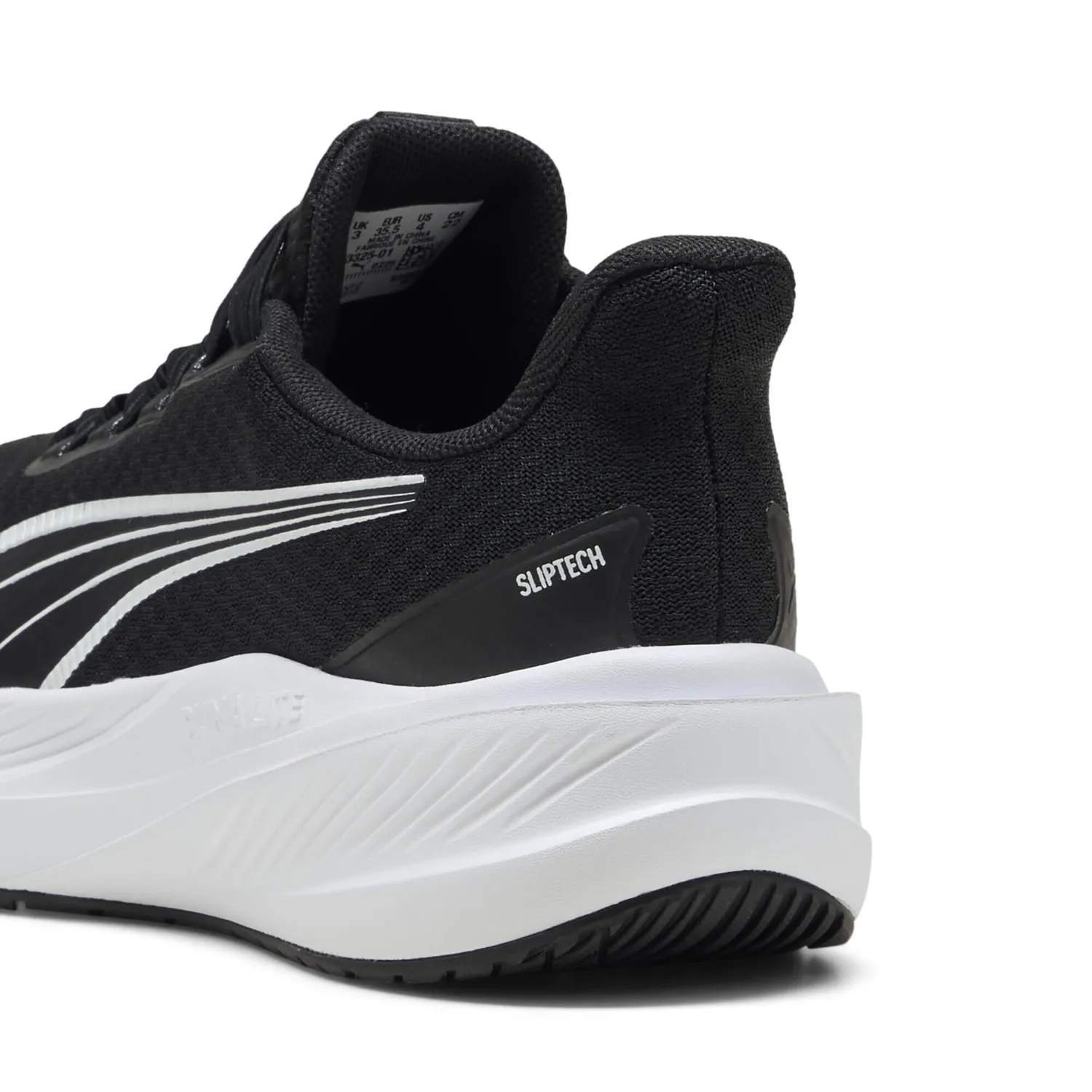 Puma Dasher Lite Sliptech Jr scarpe running Puma Black White leggere