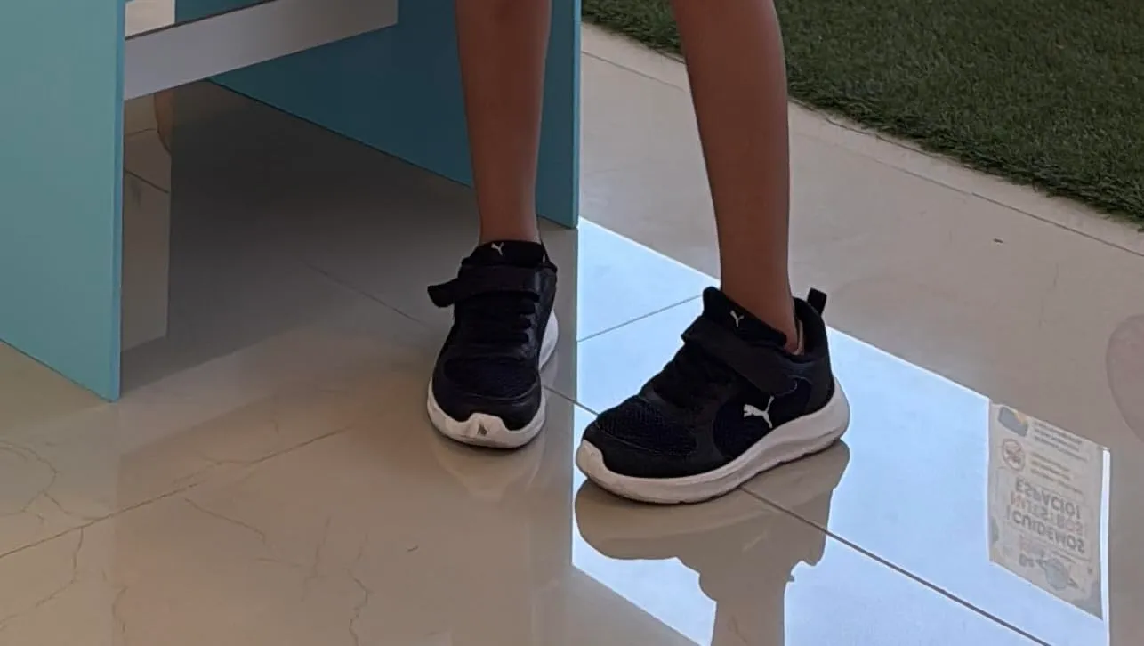 Puma Fun Racer 2 sneakers bimbo nero bianco