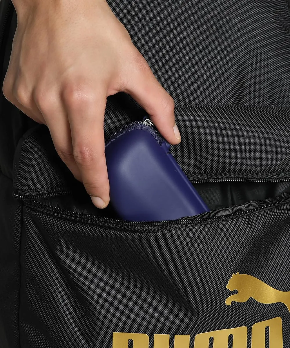 Puma Phase Backpack zaino 22L nero oro