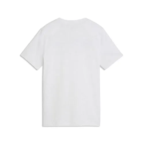 Puma Class Graphic Tee B maglietta ragazzo White Glow Heather