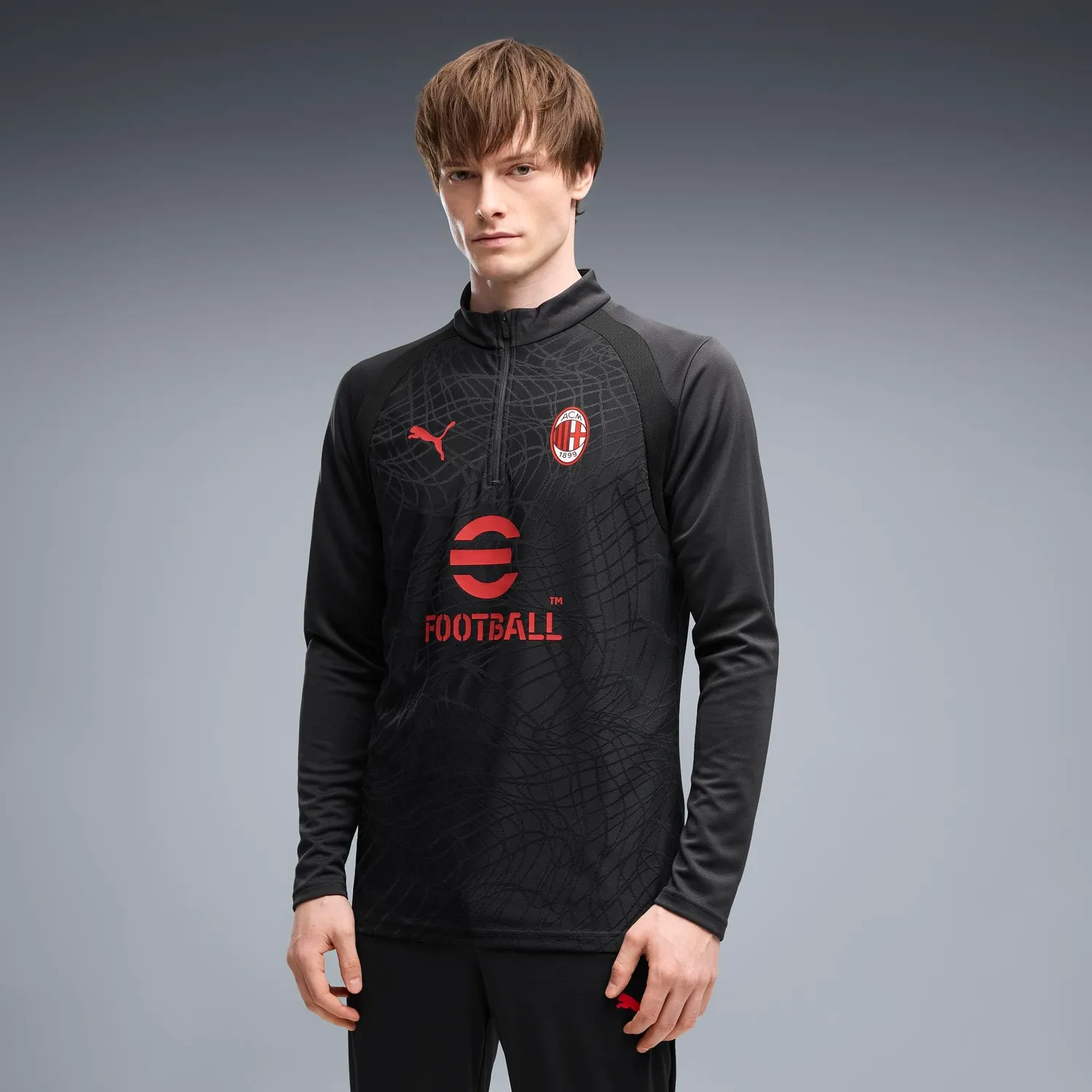 Puma Milan Training 1/4 Zip Top 26/27 felpa allenamento XS