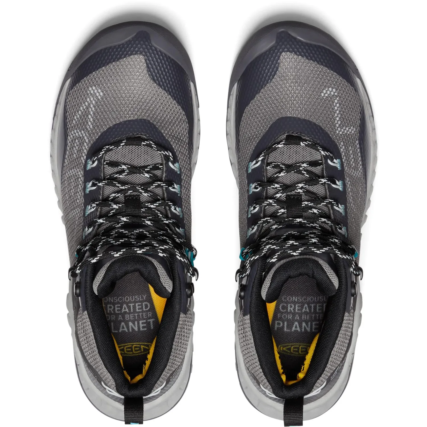 Keen Nxis Evo Mid scarponi trekking donna impermeabili grigio