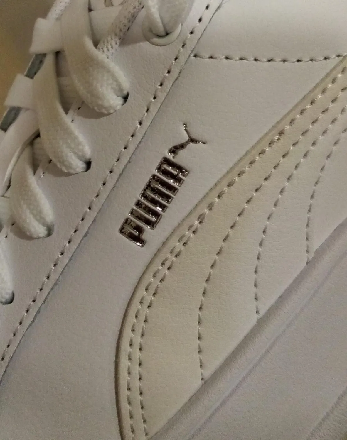 Puma Karmen L sneakers donna platform bianche