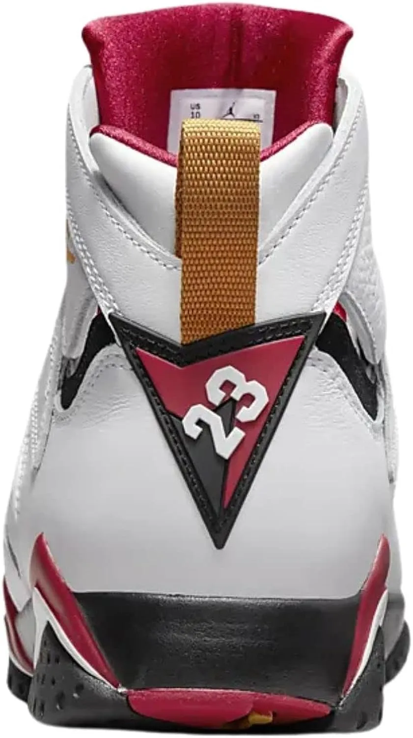 Jordan 7 Retro sneakers uomo bianco cardinal red
