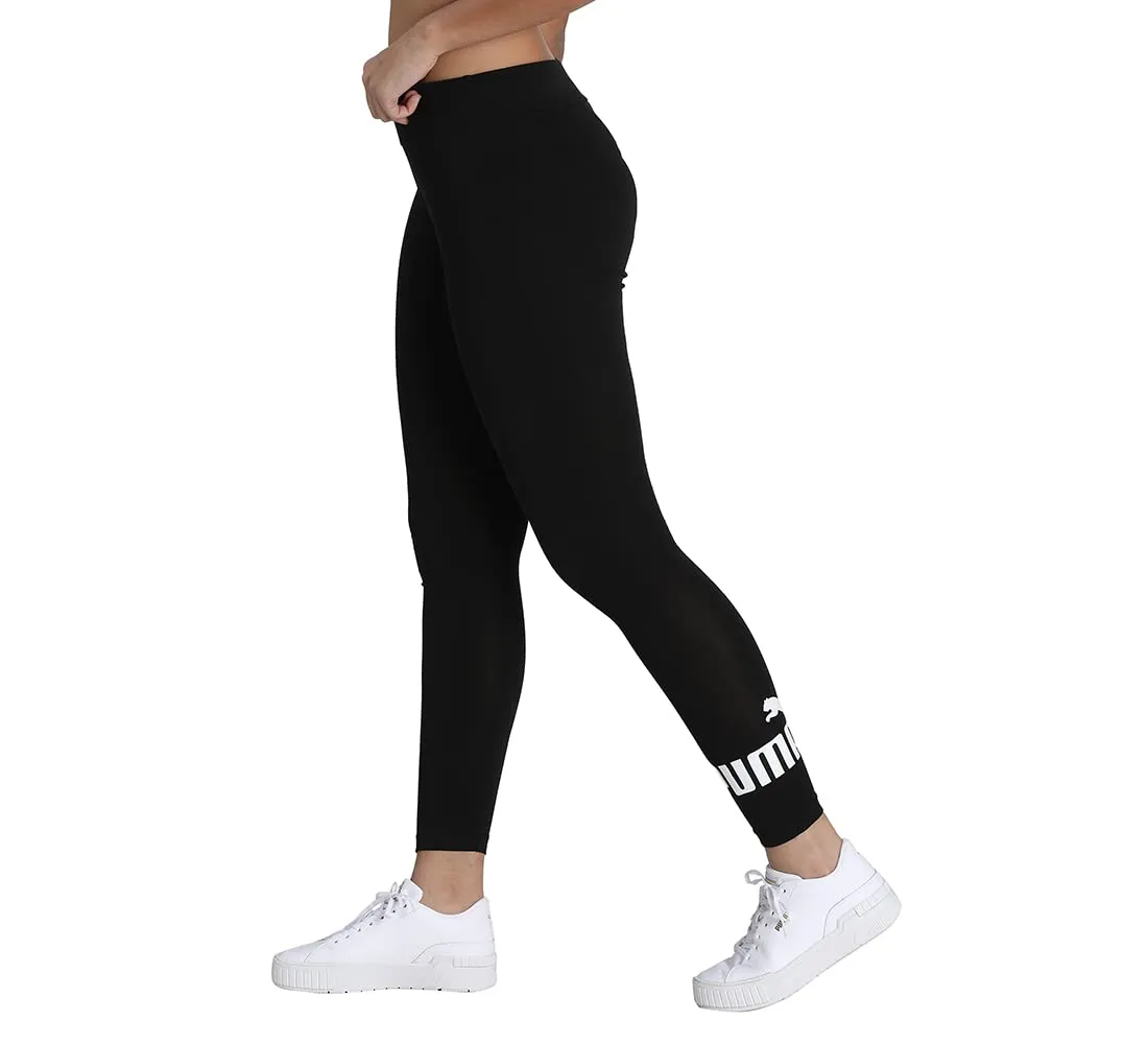 Puma Ess No.1 Logo leggings donna nero