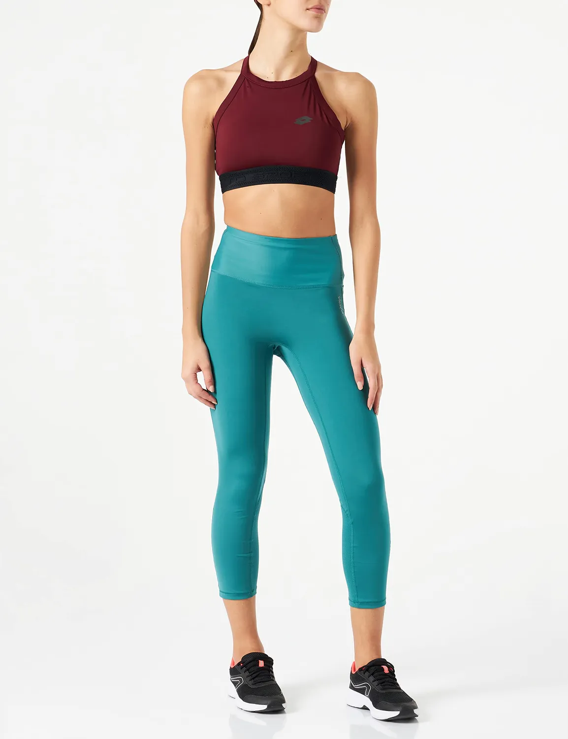 Lotto Feel-Fit High Neck top sportivo donna