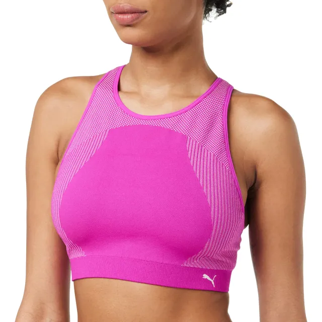 Puma Low Impact Long Line Reggiseno Donna Senza Cuciture