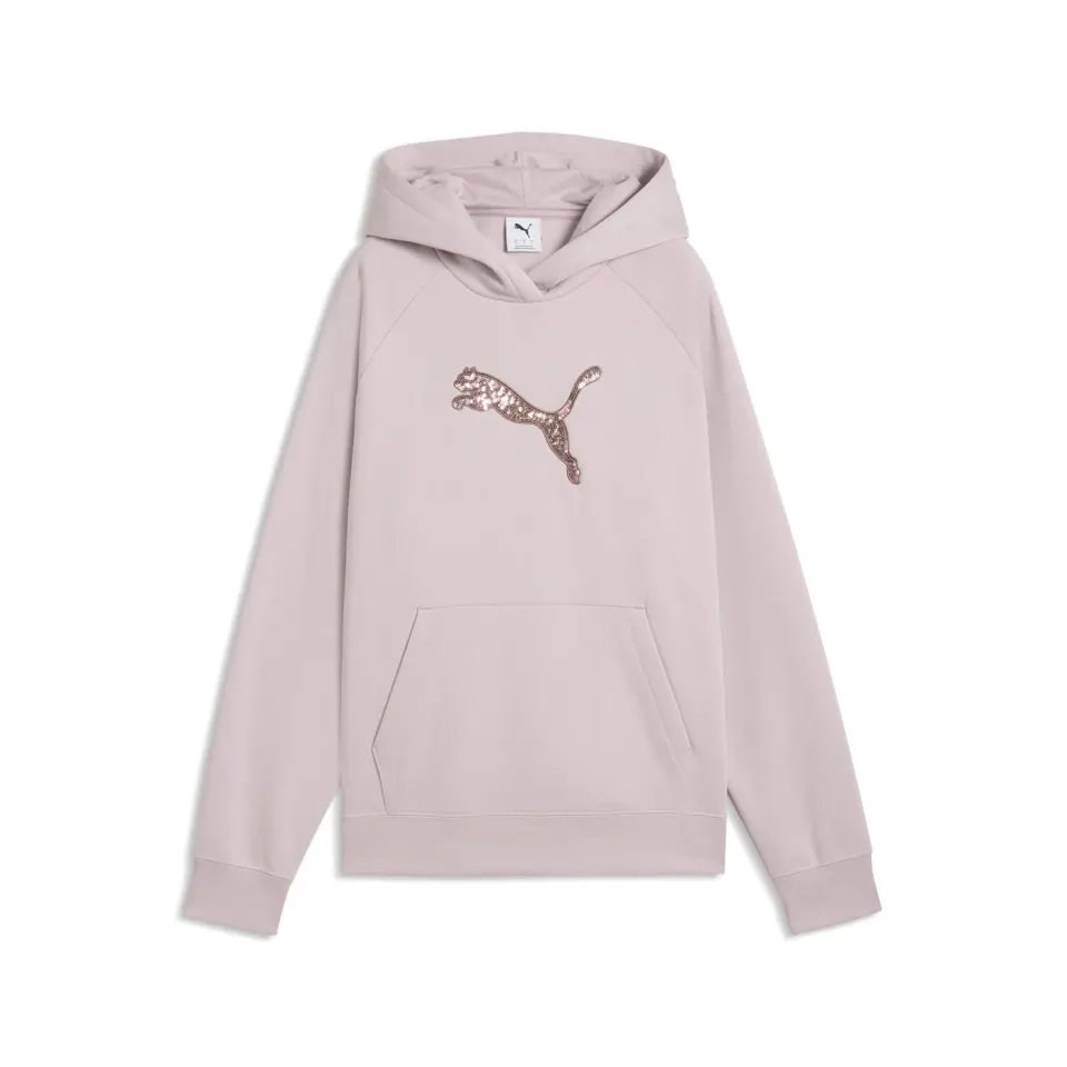 PUMA Essentials Sequins Felpa Cappuccio Donna paillettes
