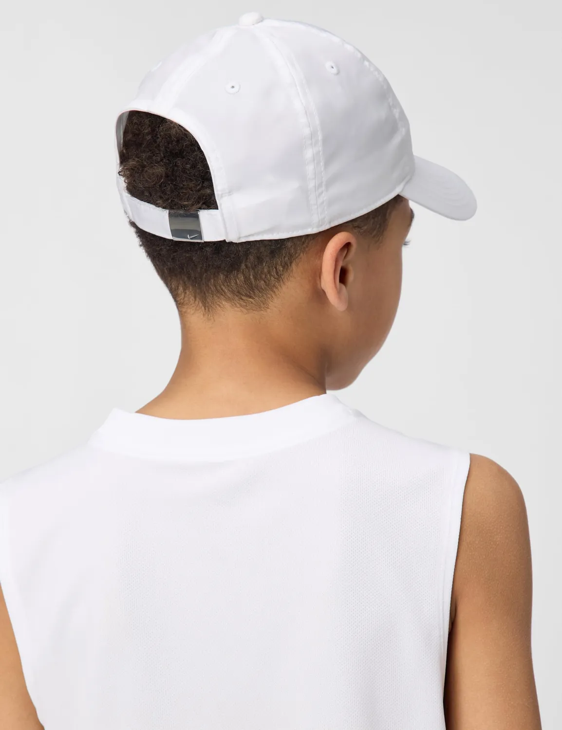 Nike Club berretto baseball bimbo bianco