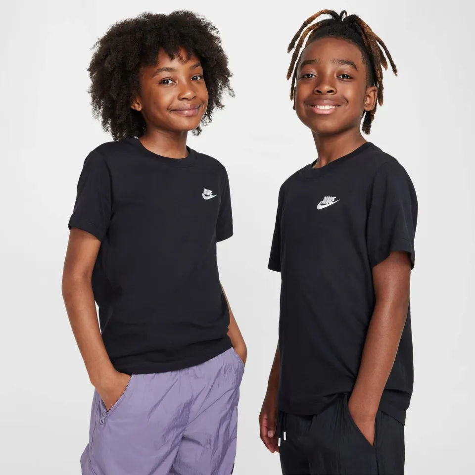 Nike NSW Tee Emb Futura Lbr maglietta 12 anni unisex