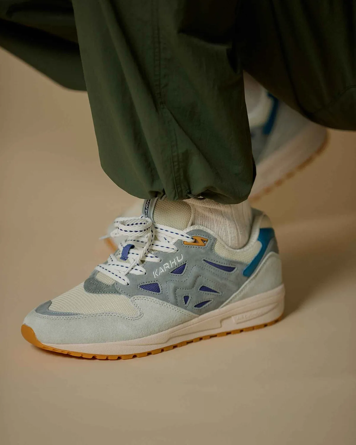 Karhu Legacy 96 Foggy Dew sneakers azzurre traspiranti