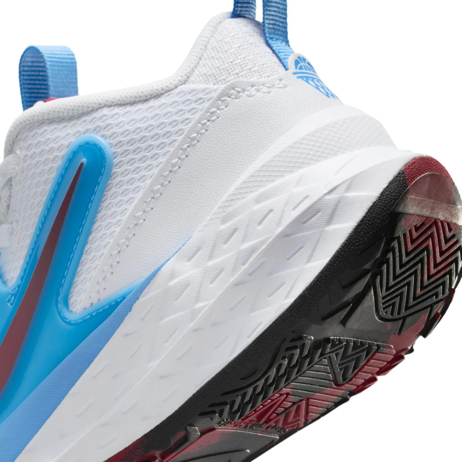 Nike Team Hustle D 12 scarpe basket bimbo 31,5 con strappo