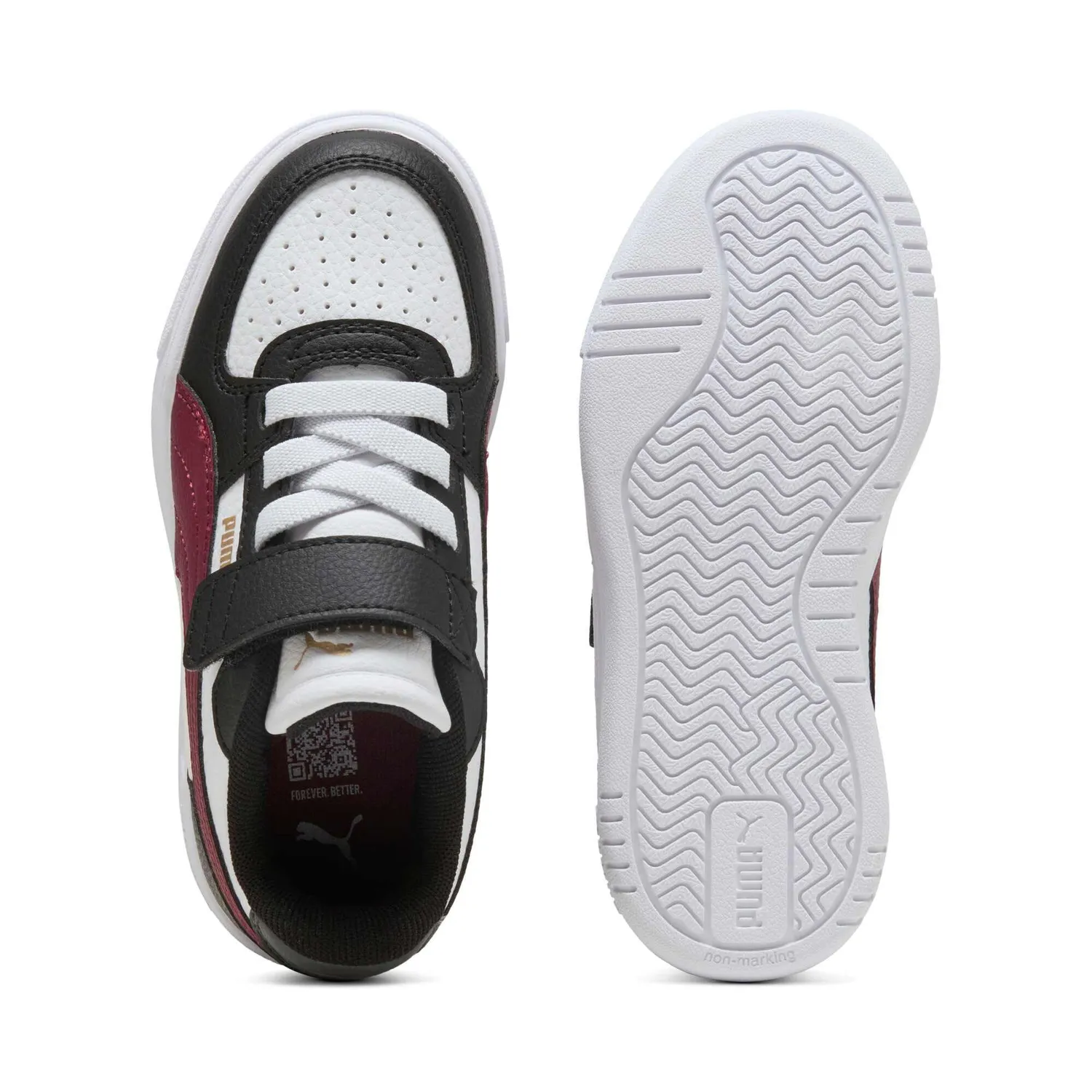 PUMA Caven III AC+ PS sneakers bambino EU 31 nero rosso