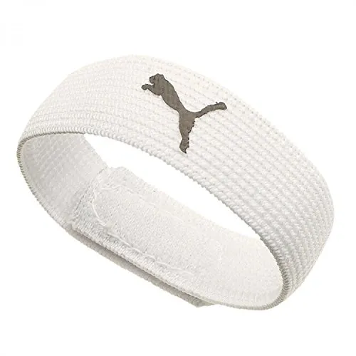 PUMA Sock Stoppers Thin fermacalze nero bianco 2 pezzi velcro