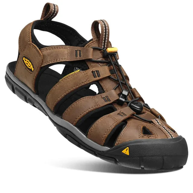 Keen Clearwater CNX sandali uomo pelle impermeabili trekking