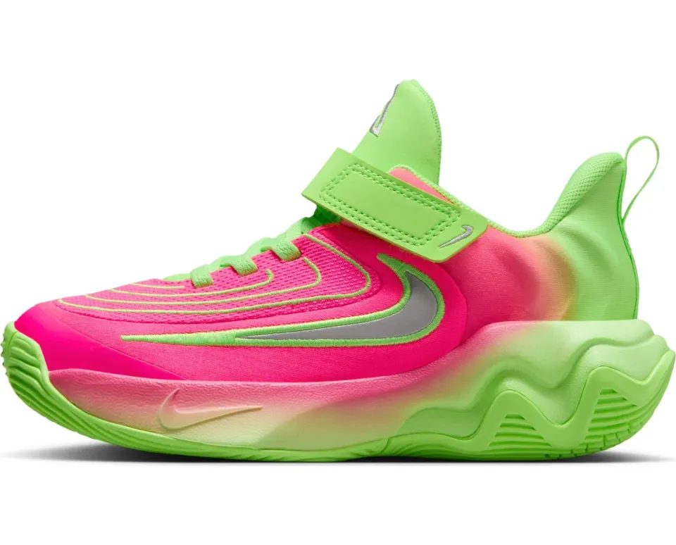 Nike Giannis Immortality 4 scarpe basket bimbo lime blast