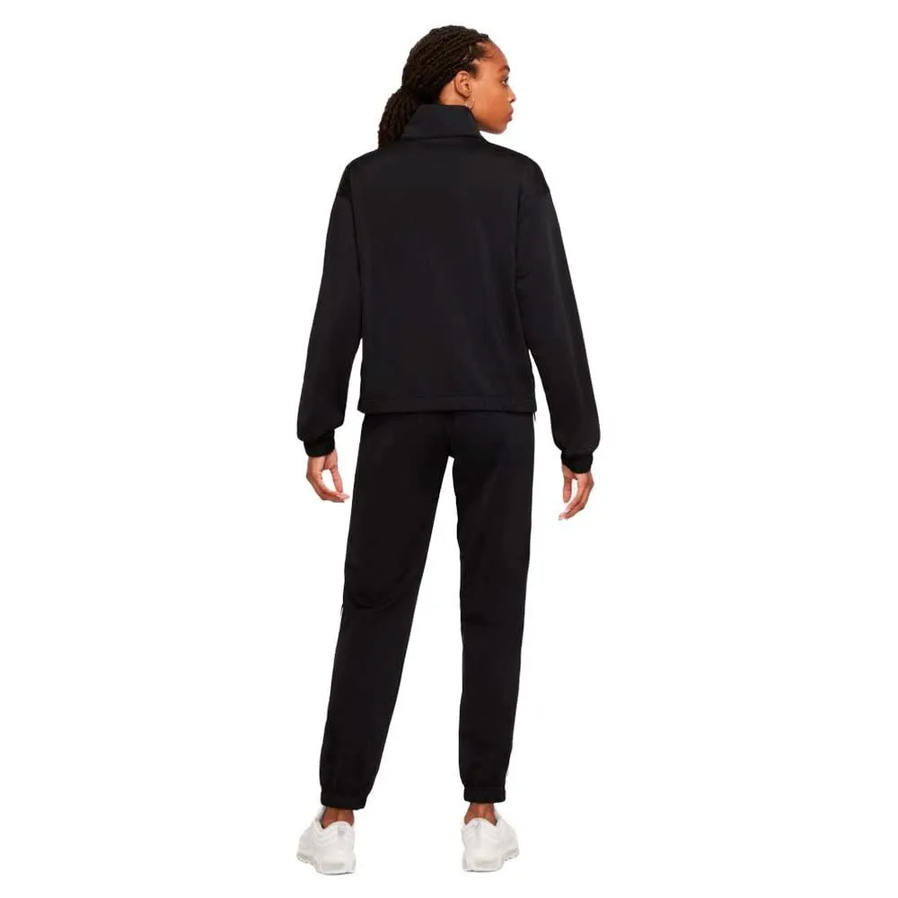 Nike NSW Essntl Pique tuta donna L nera zip