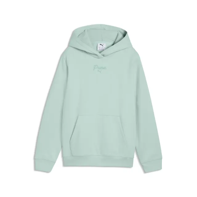 PUMA Ess Script Hoodie felpa bambina cappuccio cotone