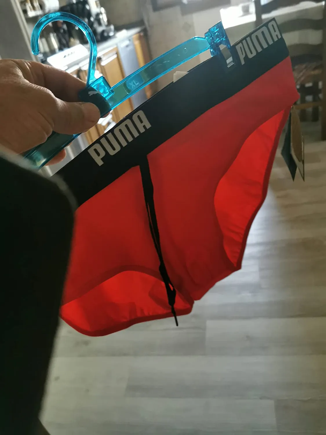 PUMA costume slip uomo cloro resistente blu