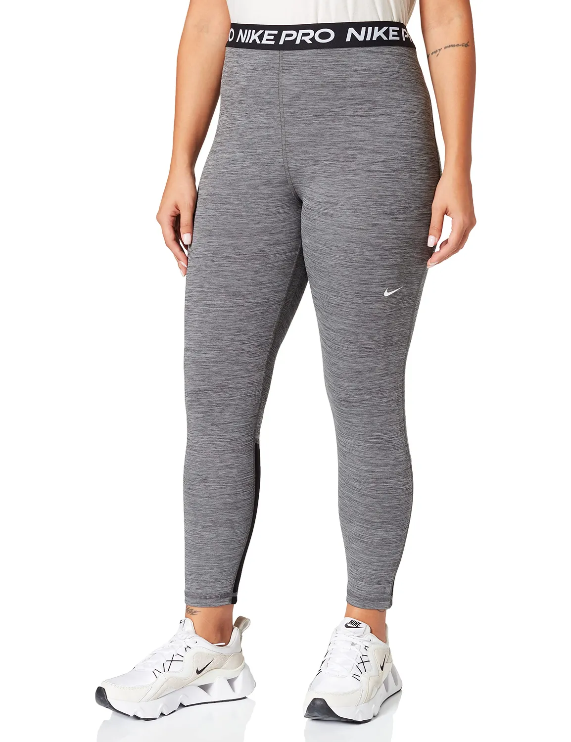 Nike Pro 365 Tight 7/8 leggings donna grigio XS