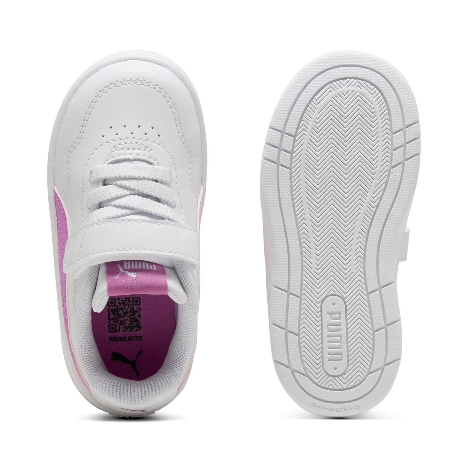 Puma Court Lally AC+ Inf scarpe bianche 20 EU
