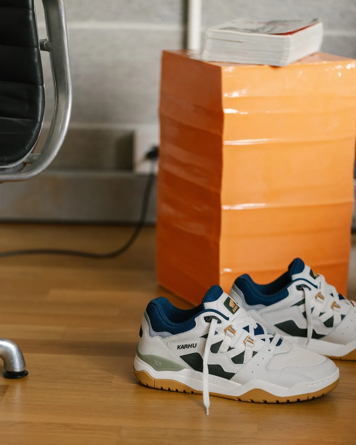 Karhu Fusion XT sneakers Blanc Blue Opal mesh