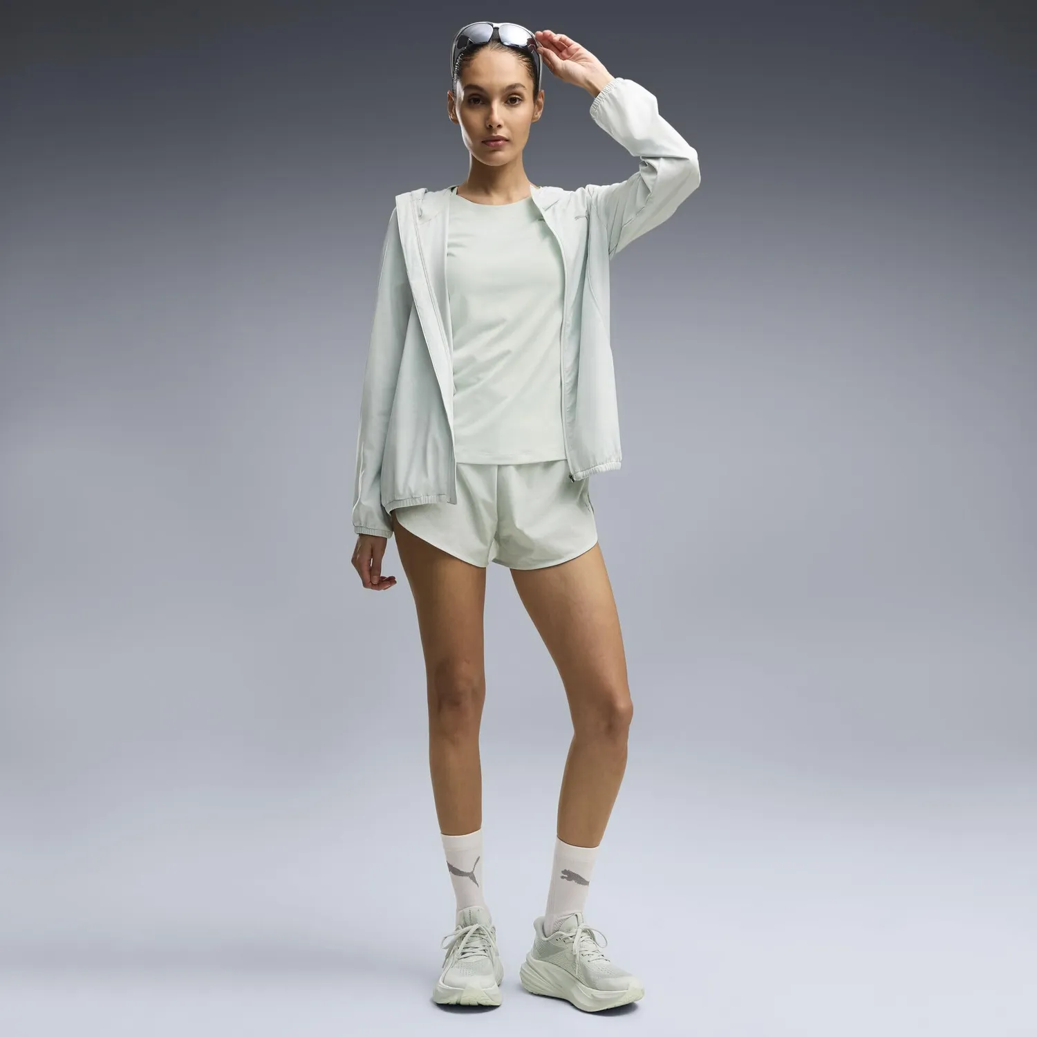 Puma W Run Velocity AOP Woven Jacket giacca donna