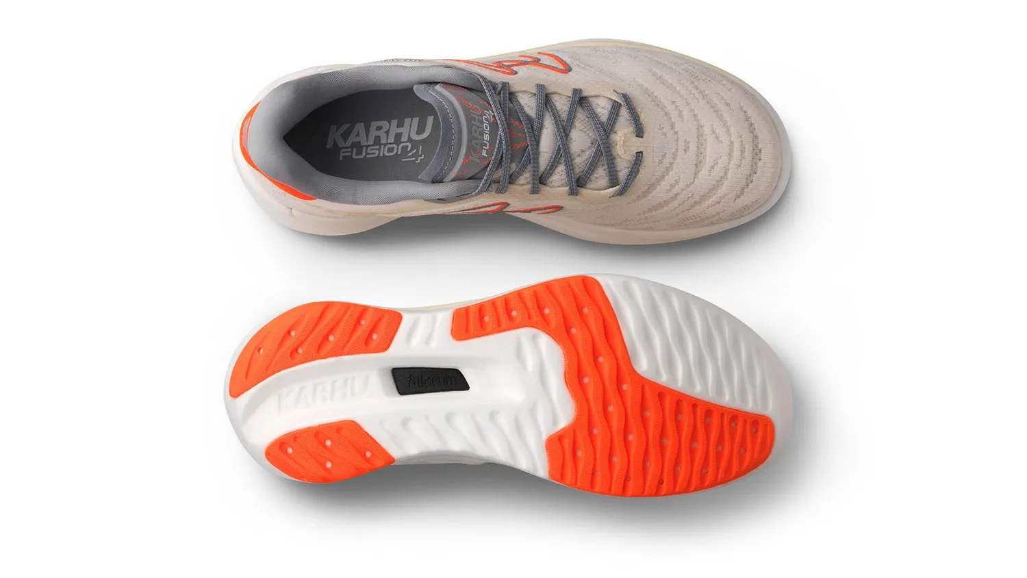 Karhu Fusion 4.0 Scarpe Running Donna Vanilla Ice Fiery Coral neutre