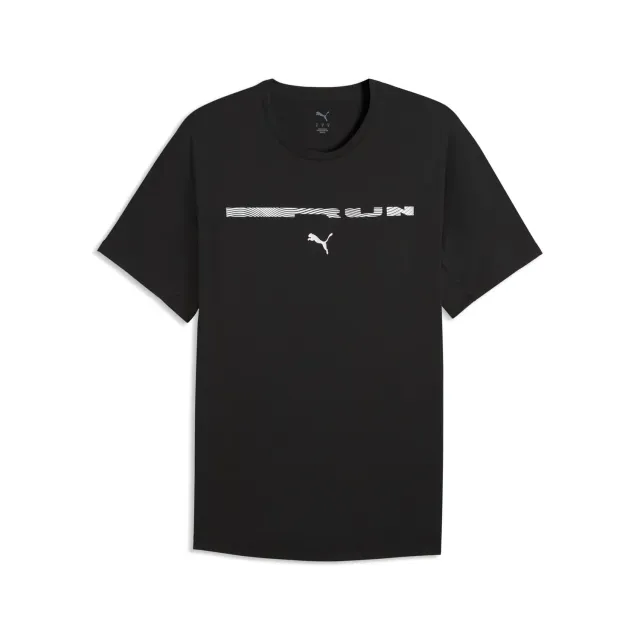 Puma Run Brightstride Cloudspun t-shirt nera