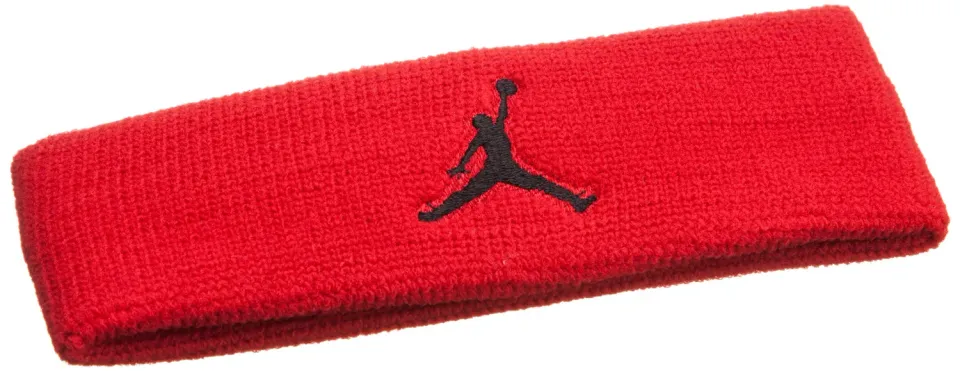 Nike fascia sport palestra rosso nero elastica