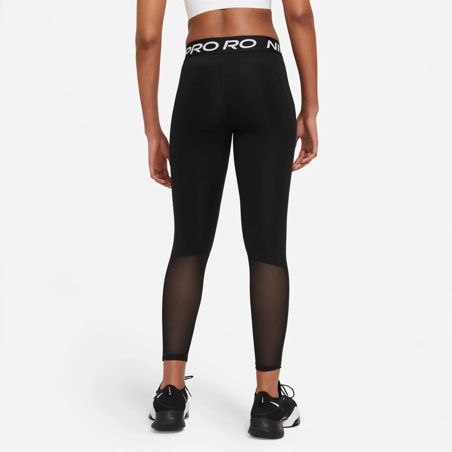 Nike Pro 365 Tight 7/8 Hi Rise leggings donna XL