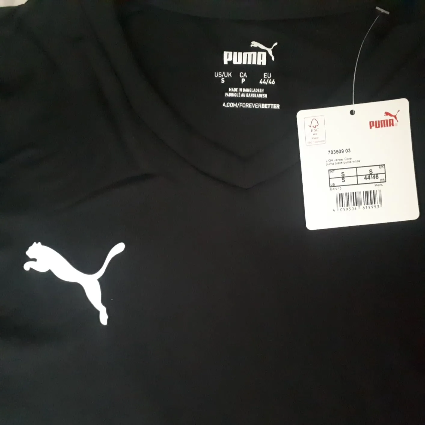 Puma Liga Jersey Core maglia calcio uomo dry