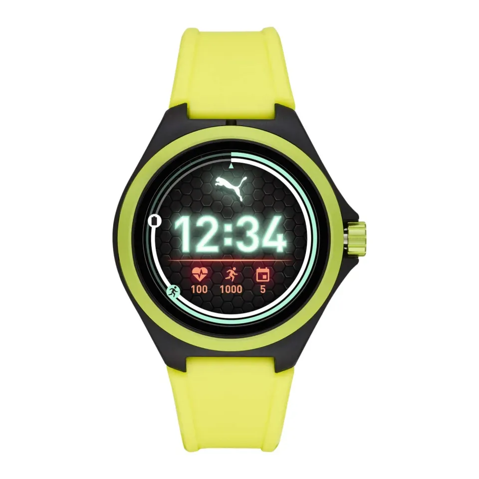 Puma Sport PT9101 Smartwatch 44mm Giallo 5ATM