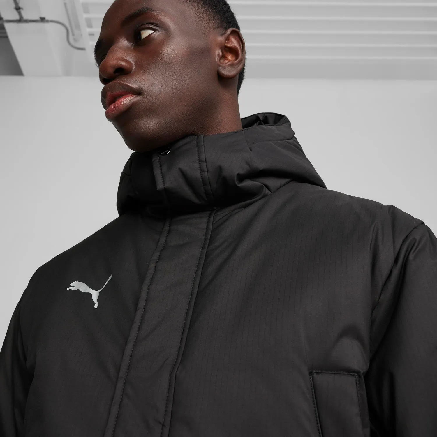 Puma Teamfinal giacca invernale uomo S imbottita nera