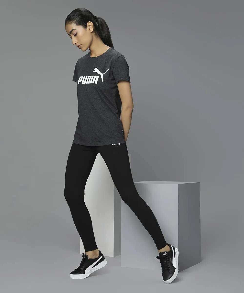 PUMA Ess No.1 Logo Tee t-shirt bianca unisex