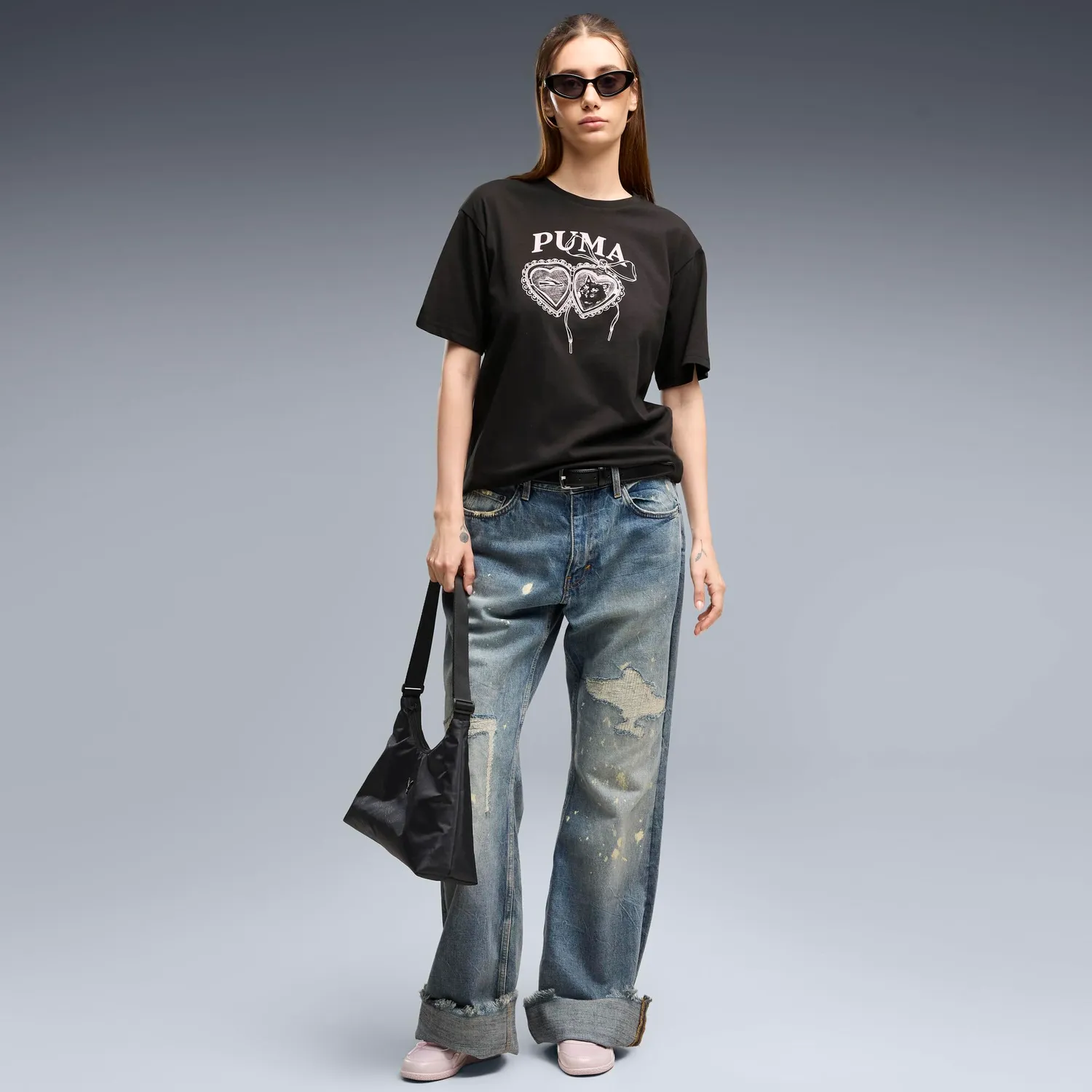 Puma Relaxed Charm Tee Maglietta Cotone Unisex