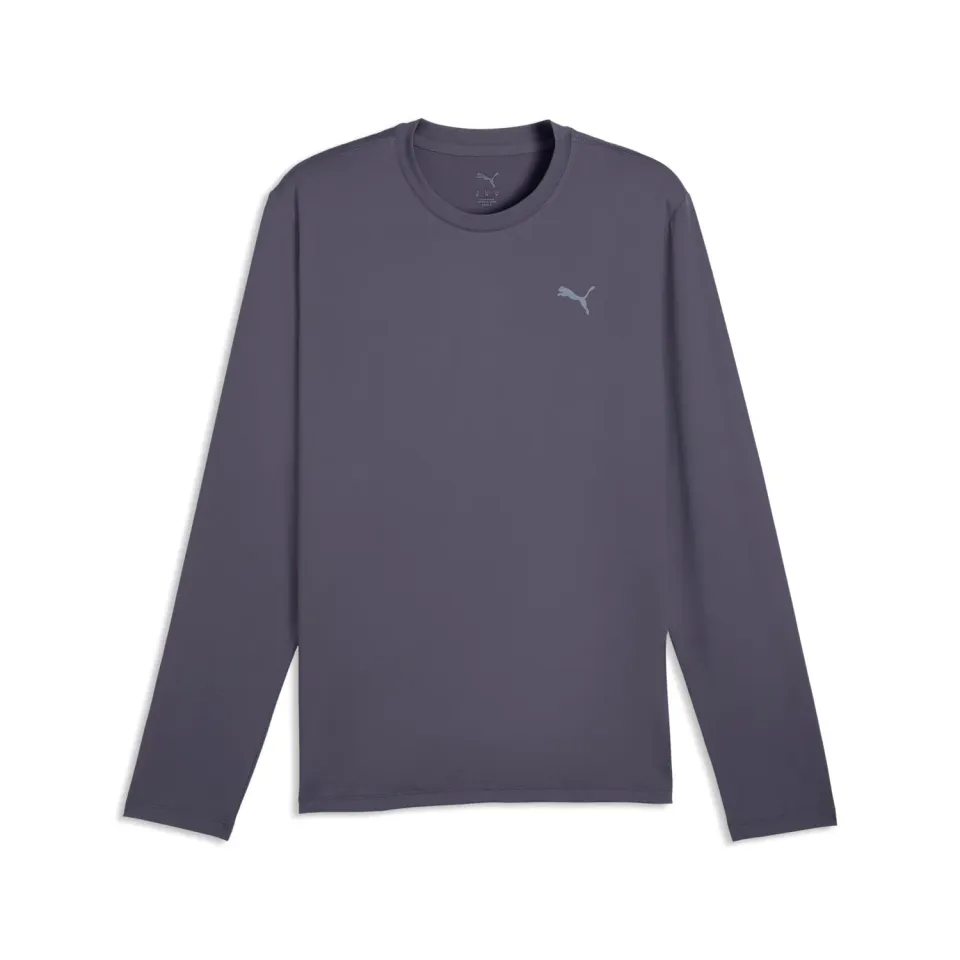Puma Cloudspun LS maglietta uomo XS blu manica lunga